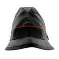 thumbnail image 3 of Dolce & Gabbana Men’s Grey Pure Wool Bucket Hat with Bow Band-Adult L for mens, 3 of 4