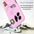 thumbnail image 4 of Case for iPhone 13 Pro Max, Cute 3D Cartoon Phone Case Fashion Cool Funny Design Soft Flexible TPU Protective Case, Women Girls Kids Skin-Feel Silicone Cover for iPhone 13 Pro Max, Pink, 4 of 7
