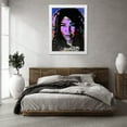 thumbnail image 3 of Stephen Chambers 25x32 White Modern Wood Framed Wall Art Titled - Serena2, 3 of 6