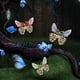 thumbnail image 4 of 3 broches femeninos de mariposa, broches multicolores de estilo, 4 of 5