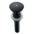 thumbnail image 3 of Fine Fixtures Pop-Up Bathroom Sink Drain with Overflow, Satin Brass, 3 of 5