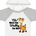 thumbnail image 4 of Inktastic Oh Were You Waiting for Me with Baby Giraffe Boys or Girls Baby Bodysuit, 4 of 5