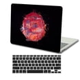 thumbnail image 1 of Hard Shell Case for 2016-2018 Release MacBook Pro 15 inch with Touch Bar/Touch ID + Black Keyboard Cover Model: A1707/A1990 (Rose series 0569), 1 of 5