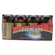 Eveready Gold Alkaline C Batteries, 8 Count