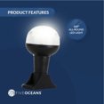 thumbnail image 5 of Five Oceans Anchor Light - Stern Lights for Boats, Boat Lights Navigation, 12V DC, USCG 2NM Certified, 4 Inch Fixed Mount, Boat Stern Light for Pontoon, Fishing Boats, Bass Boats, Sport Boats - FO4592, 5 of 10