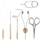 thumbnail image 1 of Kit combinado de herramientas para atado de moscas, látigo, remate, soporte de bobina, punzón, 1 of 8