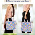 thumbnail image 4 of FORMRS Womens Corduroy Tote Bag Crossbody Shoulder Handbag with Pocket, Playful Daisy, 4 of 7