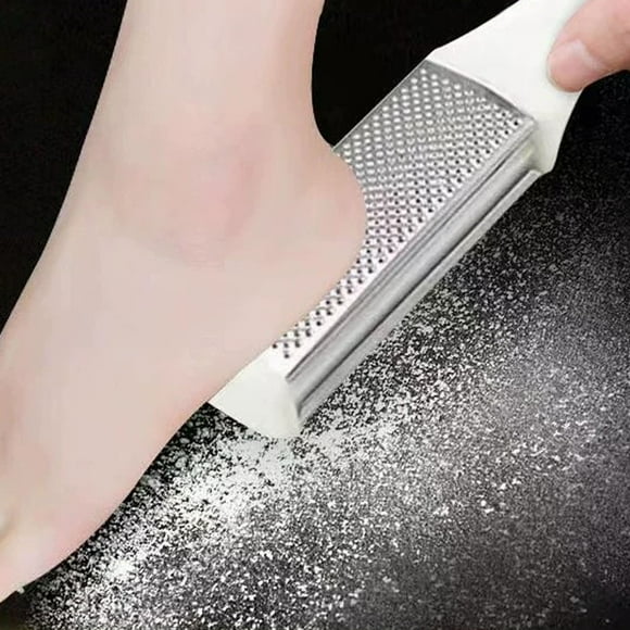 Lime à pied en verre pour callosités et peaux mortes,pierre à poncer pour les pieds,outil de nettoyage des pieds,planche à frotter les pieds,PENDANE,White