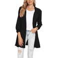 thumbnail image 1 of Blazer Unifizz para mujer, manga 3/4, casual, cuello con muescas, XL, 1 of 7