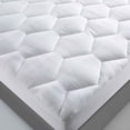 thumbnail image 3 of Peace Nest Down Alternative Mattress Pad 500 Thread Count 18 Inch Deep Cotton, 3 of 7