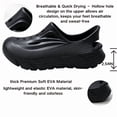 thumbnail image 3 of CHICVOMEY Summer Sandals for Men Garden Clogs Soft EVA Non-Slip Shower Shoes for Indoor & Outdoor, 3 of 8