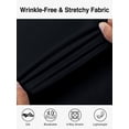 thumbnail image 2 of sogami Men's Stretch Long Sleeve Dress Shirt Wrinkle Free Formal Shirt, 2 of 7