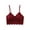 Wine Red, variant on Women Chic Sexy Lace Wire Free Padded Push Up Floral Bra Underwear Intimates