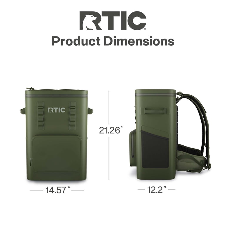 RTIC 48 Can Ultra-Tough Backpack Cooler, Leakproof, Waterproof