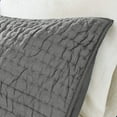 thumbnail image 4 of Madison Park Signature Serene Cotton 3 Piece Coverlet Sets (King/Cal King 110x96, Grey), 4 of 5