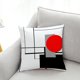 thumbnail image 1 of Fiudx Ofertas Y Liquidación Funda De Almohada De Poliéster Geométrica, Funda De Cojín Para Cintura, Decoración Del Hogar, 1 of 2