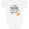 thumbnail image 3 of Inktastic I Love My Little Brother to the Moon and Back Boys or Girls Baby Bodysuit, 3 of 5