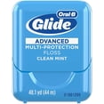 thumbnail image 3 of Oral-B Glide Advanced Bacteria Defense Floss 48.1 Yards - 6 Pack, 3 of 3