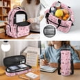 thumbnail image 2 of KUIFORTI Pink Axolotl Backpack with Lunchbox Set 4Pcs Lightweight Girls School Bag with Pencil Pouch Water Bottle Sleeve for Teens Elementary Middle School Daily Use, 2 of 7
