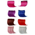 thumbnail image 2 of JUNWELL Colorful Fringe Hair Piece Seamless Fringe Clip In Hair Bangs Hairpiece Clip In Hair Extensions Fake Bangs Hair Style Accessory pink, 2 of 5