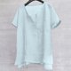 thumbnail image 1 of Camisa de lino para hombre, breve, transpirable, cómoda, Color sólido, manga larga, suelta, Harajuku, blusa informal, Camisa hawaiana, Camisa Masculina 2020 Tan Jianjun unisex, 1 of 2