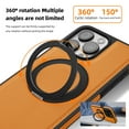 3in1 Holder] for iPhone 16 PU Leather Case