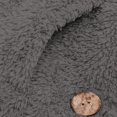 thumbnail image 4 of kaondbfi Long Plush Jackets for Stylish Women Plus Size Button Down Fuzzy Fleece Coat Womens Pullover Tops, 4 of 5