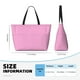 thumbnail image 4 of Disketp Pink Bolsa de Playa de Gran Capacidad, Bolso Impermeable y a Prueba de Arena para Mujer, Ideal para Playa, Piscina y Natación, 4 of 7