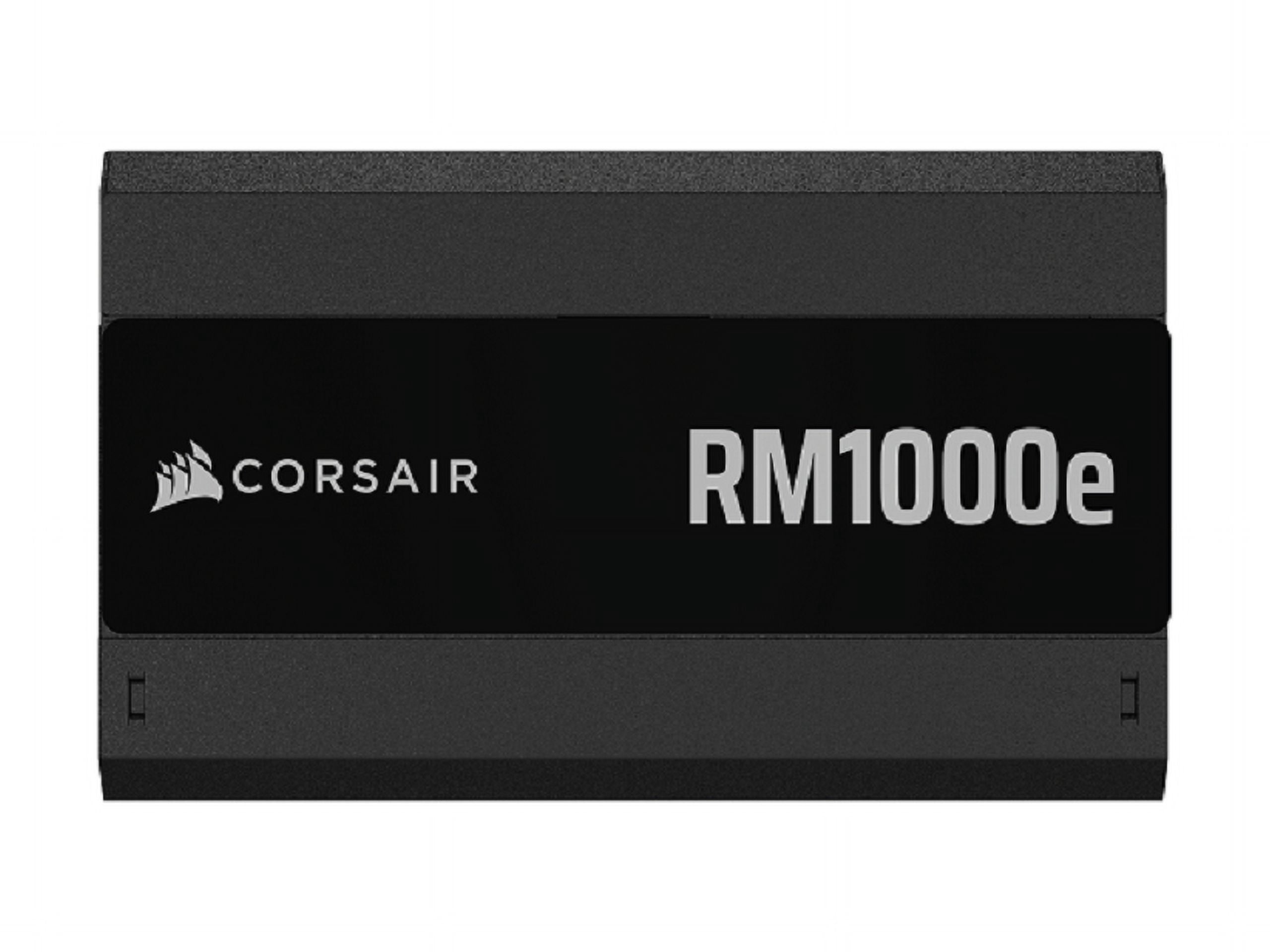 Corsair RMe RPS0217 1000W Power Supply - Black - Internal - 120 V, 230 V Input - 3.3 V, 5 V, 12 V, 5 V SB Output - 1000 W - PCI Express Connector 5.1 - 1 Fan(s) - NVIDIA SLI Supported - 90% Efficie...