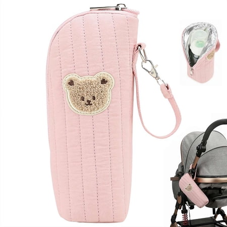 Bottle Cooler Tote Bags with Foil Lining, Baby Bottle Thermal Bag, Portable Breastmilk Bottles Storage Bags, For Breast Milk Storage Preservation Transport Daycare Travel Portable Thermal