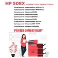 thumbnail image 2 of Printer Pro™ HP 508X (CF363X) Magenta Toner Cartridge for HP Printer Color LaserJet Enterprise M577 M553, 2 of 4