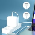 thumbnail image 2 of Charger 60W T-Tip Charger,Mag 2 Power Adapter,Safe Fast Charging,Compatible with Pro 11 inch and 13 inch After Mid 2012(Applicable to 2012-2018), 2 of 9