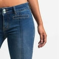 thumbnail image 5 of Stamzod Jeans for Women 2025 Trendy Fashion Stretchy Jean Pants with Pockets Loose Fit Casual Flared Denim Jeans for Women Blue B L, 5 of 7