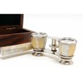 thumbnail image 3 of Elegant Mother of Pearl Opera Glasses in Wood Storage Box, 3 of 6