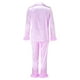 thumbnail image 2 of Gibobby Pijama mujerde de algodón Traje de dos piezas Manga larga Color sólido Botón Camis Tops + Pantalones largos 2 piezas Ropa de dormir Trajes de invierno(Morado,CH), 2 of 5