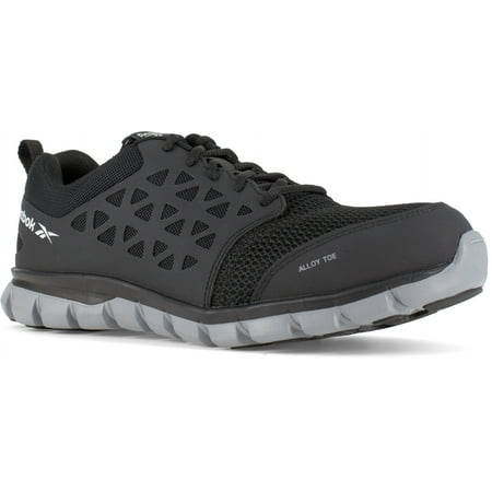 Reebok Sublite Cushion Athletic Work Shoes - 11M, Black