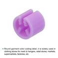 thumbnail image 4 of Clothes Hanger Marker 4XL/3XL/2XL/XL/L/M/S/XS/XXS Size Tag Fit 3.5mm Rod for Garment Clothing Color Coding,290pcs, 4 of 5