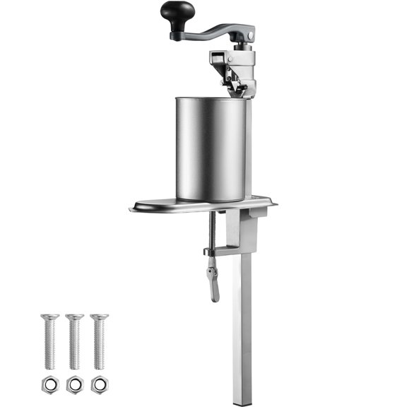 VEVOR Manual Can Opener,Commercial Table Clamp Opener for Large Cans, Heavy Duty Can Opener with Base,Adjustable Height Industrial Jar Opener For Cans Up to 11.8" Tall, for Restaurant Hotel Home Bar