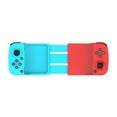 thumbnail image 4 of Gamepad de teléfono móvil controlador compatible con Bluetooth para PUBG (rojo azul), 4 of 7