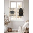 thumbnail image 3 of Lake Landscape Sheer Curtains 54 Inches Long 2 Panels Tree Sky Light Filtering Semi Sheer Window Curtains Drapes for Bedroom Living Room 52"x54", 3 of 7