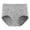 Grey, variant on SHUNSUI Women Solid High Waist Plus Size Underwear ï¼enstrual Pants Pure Underwear Menstrual Underwear after Birth Belly Tucking Panties Women Underwear Briefs Women Silk Bikini Panties Ladies