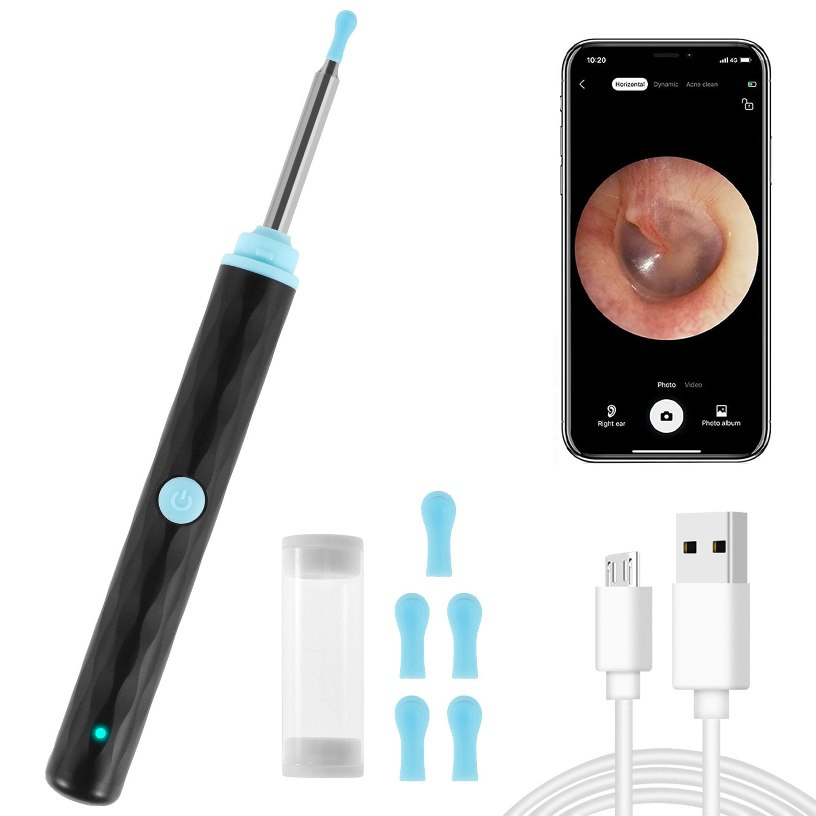 Earwax Removal Tool 1920p Ear Cleaning Camera Kit Wireless - Temu