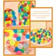 thumbnail image 3 of GOOHOCHY 48 Uds pelotas hinchables coloridas pelotas que rebotan favores de fiesta premios regalo de cumpleaños, 3 of 8