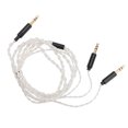 thumbnail image 1 of Cable De Auriculares Mejorado, Cable De Repuesto De Auriculares De Cobre Chapado En Plata De 3,5 Mm A Doble De 3,5 Mm Sin Pérdidas Para T1 II T5, 1 of 7