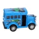 thumbnail image 5 of 1:36 Mini Modelo De Autobús Escolar De Aleación Pull Back Sound Light Batería Vehículo Juguete Niño RegaloAzul, 5 of 14