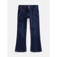 thumbnail image 5 of Wonder Nation Girls Front Seam Flare Jeans, Sizes 4-18, 5 of 6