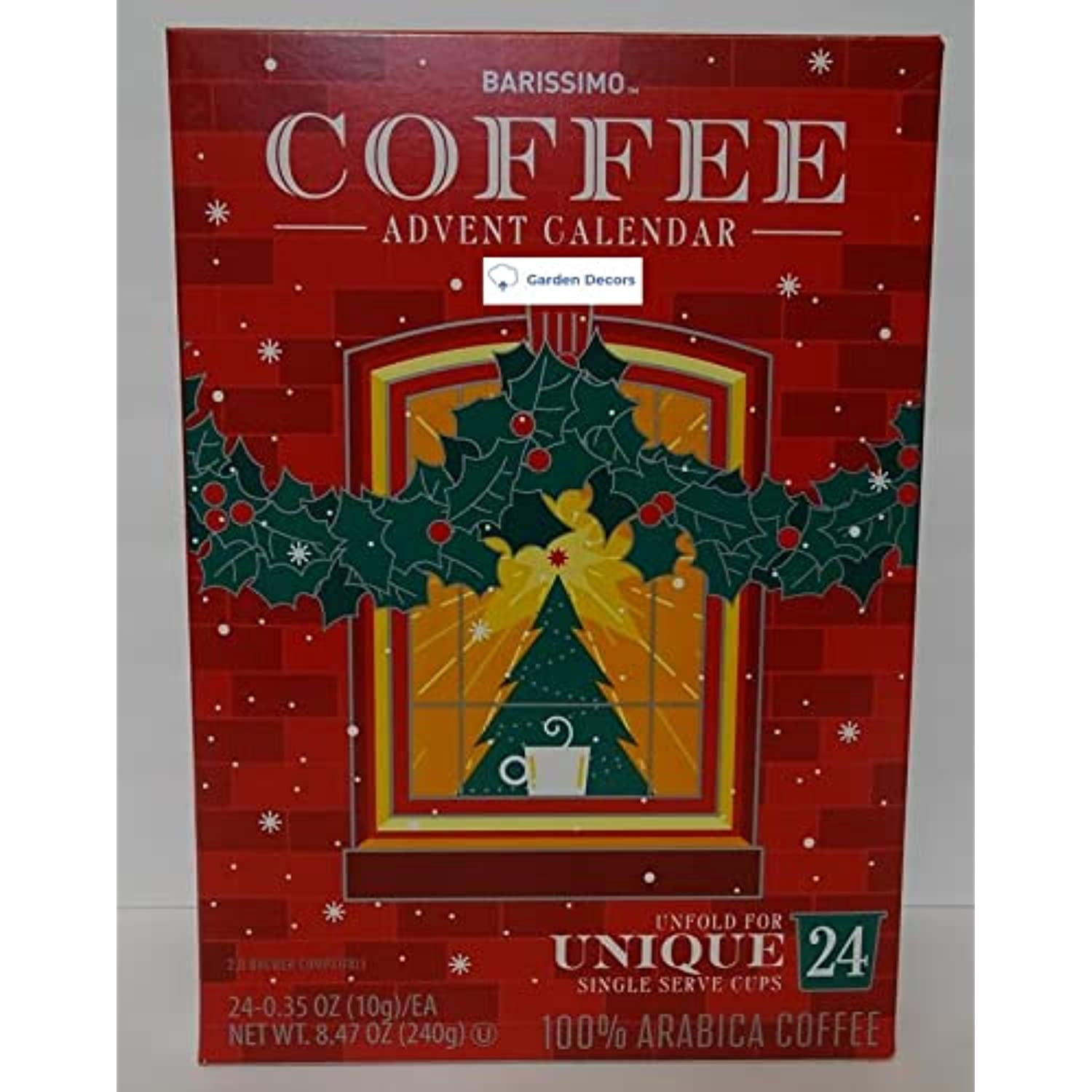 Barissimo Coffee Limit Edition Advent Calendar Unique 24 Cups 8.47Oz 240G -  Walmart.com