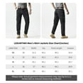 thumbnail image 7 of LEDUNTINO Men's Casual Cargo Pants, Workout Joggers, Relaxed Fit Stretch, Hiking Pants with Multi Pockets, Quick-Drying, 7 of 7