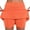 Orange, variant on Skort for Women Women's Pocket Pants Solid Mid Waist Culottes Short Skirts Skinny Pants Womens Skirts Dressy Casual Workout Skirts for Women Skorts for Woman(Khaki,L)