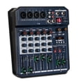 thumbnail image 3 of Professional 4-Channel DJ USB  Mixer Live Sound Controller Interface For PC Recording Video Live Streaming ,Smart Fader, 3 of 7
